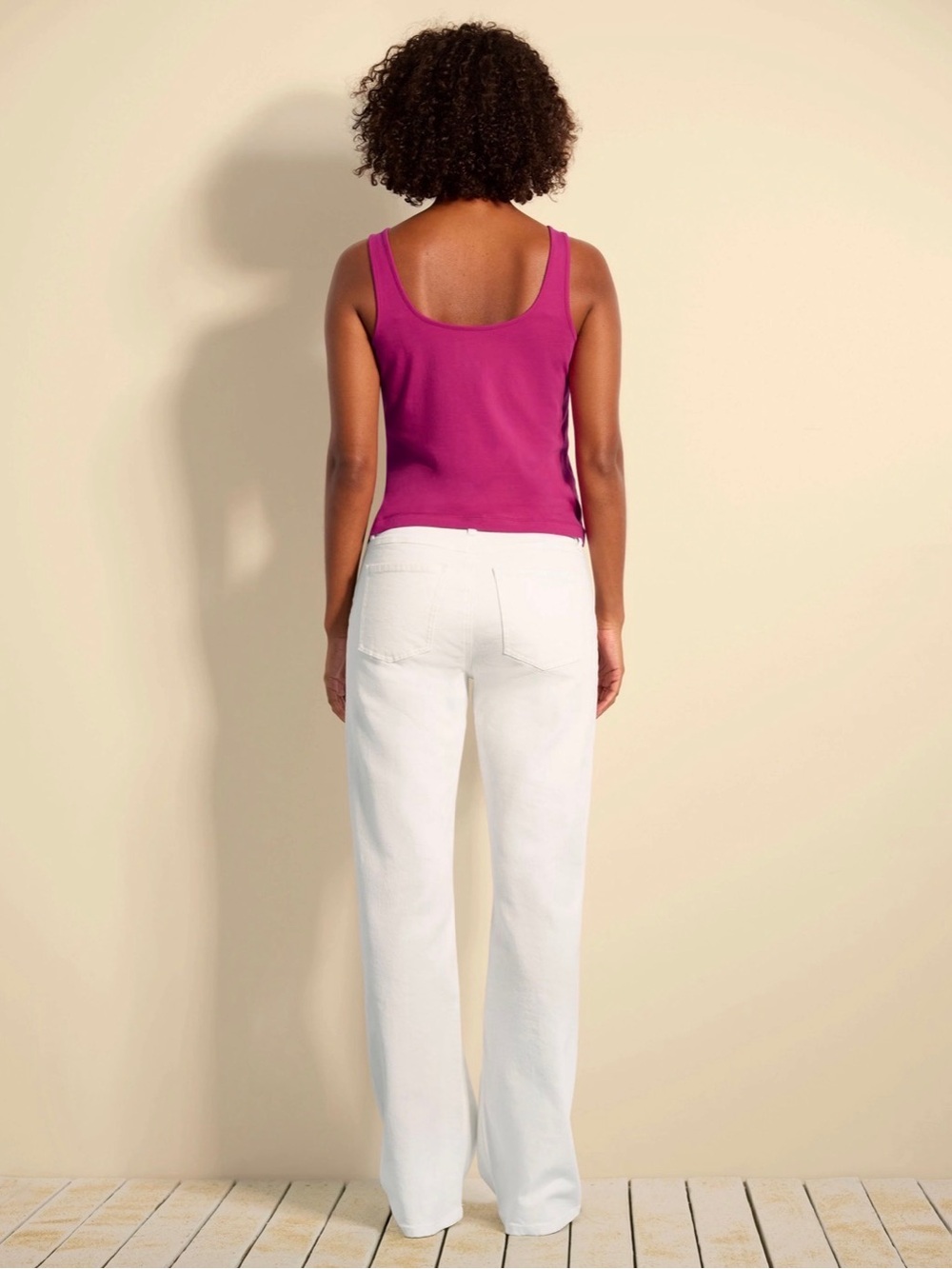 Cabi Charm Tank in Fuschia - Picture 3 of 4